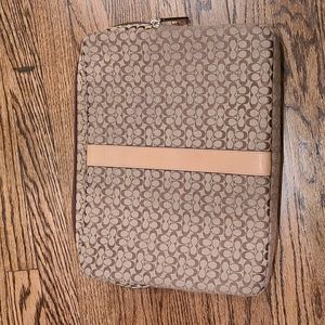Coach laptop case